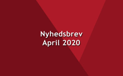 Nyhedsbrev – April – 2020